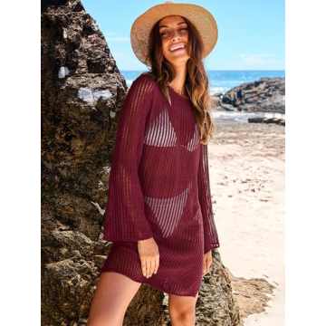 Stylish ANRABESS Women Swim Coverup for Summer 2024