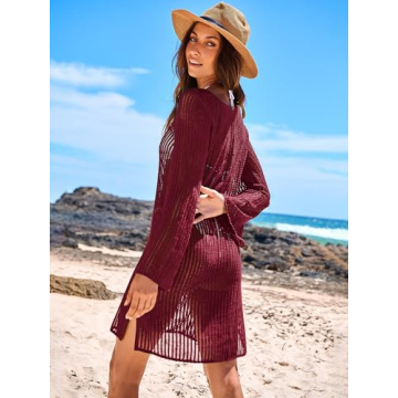 Stylish ANRABESS Women Swim Coverup for Summer 2024