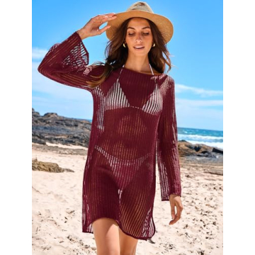 Stylish ANRABESS Women Swim Coverup for Summer 2024