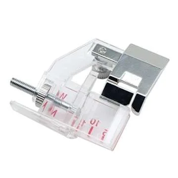 Adjustable Bias Binder Foot for All Low Shank Machines