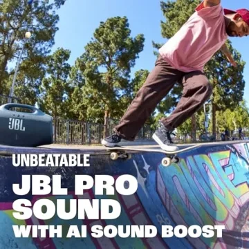 JBL Boombox 4 - Most Powerful Portable Waterproof Speaker with Massive Pro Sound, Up to 34 Hours of ...