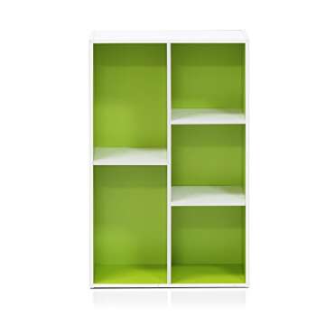 Furinno Luder 5-Cube Bookcase - Stylish Storage Made Affordable