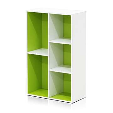 Furinno Luder 5-Cube Bookcase - Stylish Storage Made Affordable