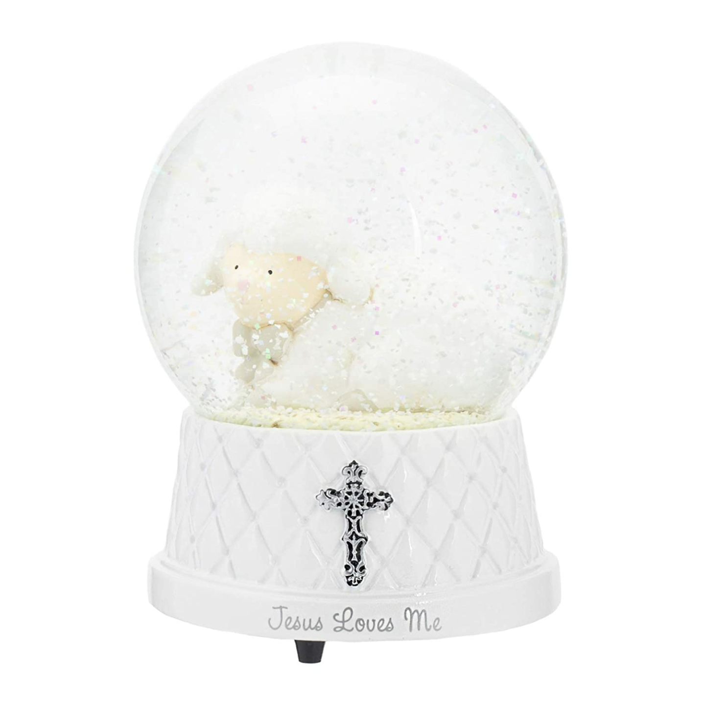 Jesus Loves Me Musical Snow Globe - DEMDACO