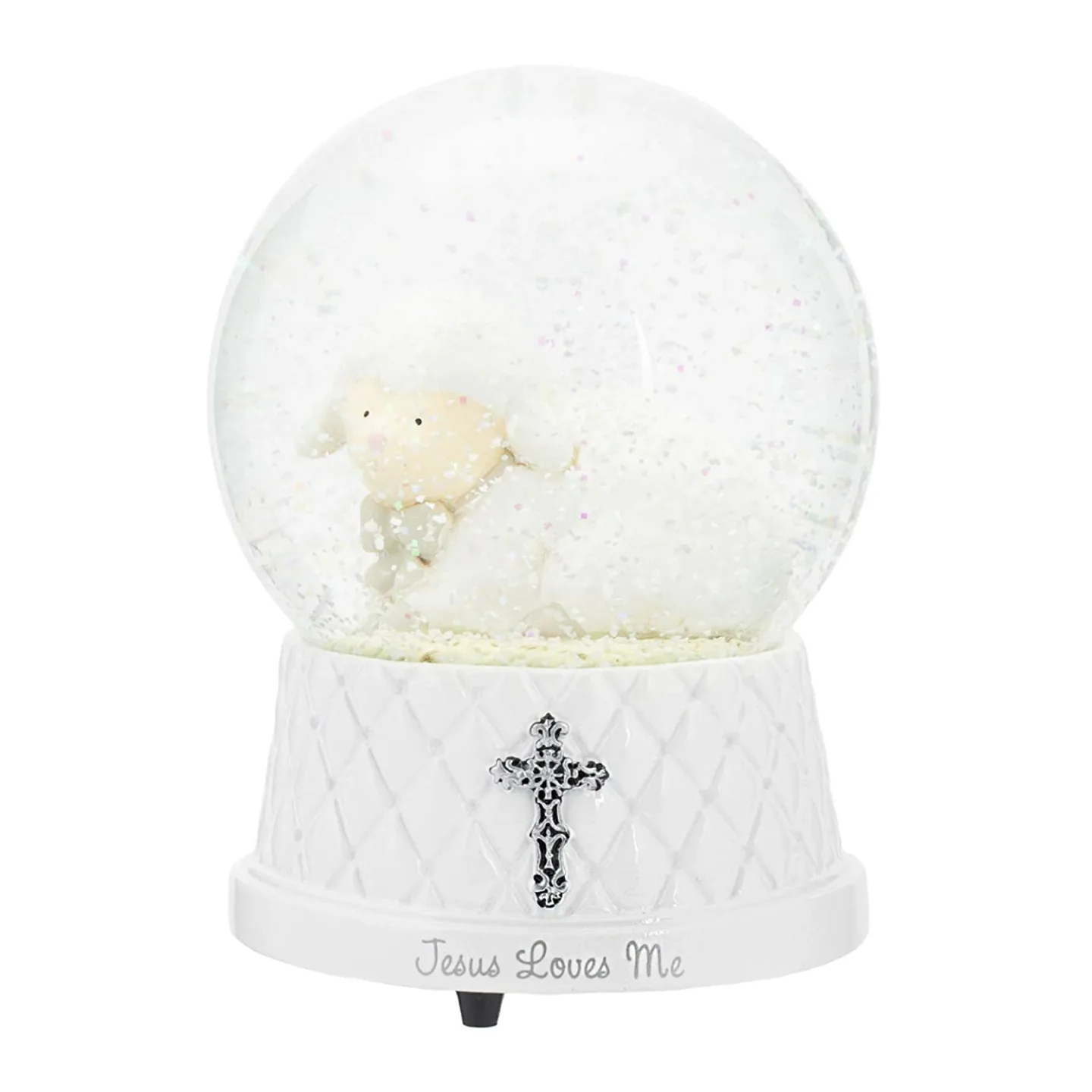 Jesus Loves Me Musical Snow Globe - DEMDACO