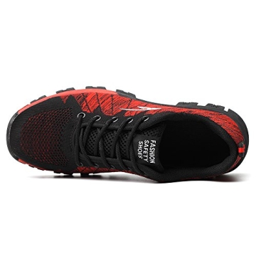 Stylish Work Safety Shoes Steel Toe Non-Slip Footwear for All