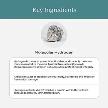 Cymbiotika Molecular Hydrogen Water Tablets for Energy Boost