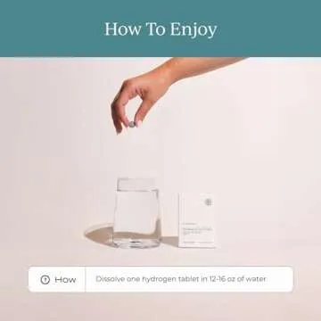 Cymbiotika Molecular Hydrogen Water Tablets for Energy Boost