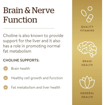 Solgar Choline 350mg - Brain Support Vegan Capsules