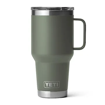 YETI 30 oz Travel Mug - Vacuum Insulated & Durable Steel