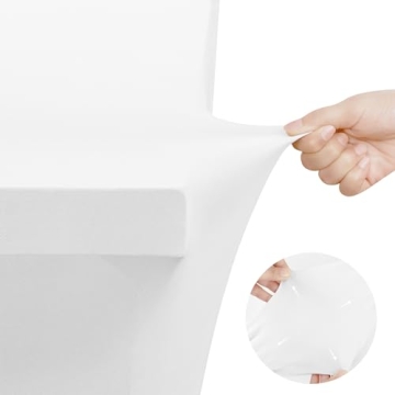 Utopia Spandex Tablecloths 2 Pack for Events and Parties