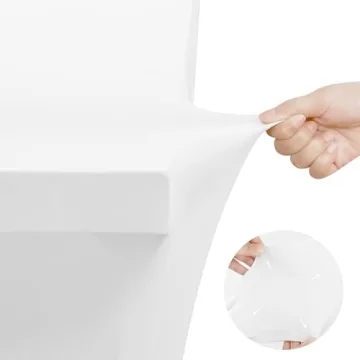 Utopia Spandex Tablecloths 2 Pack for Events and Parties