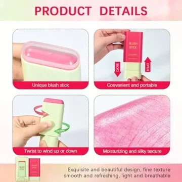Versatile Multi-Use Makeup Blush Stick for All Occasions
