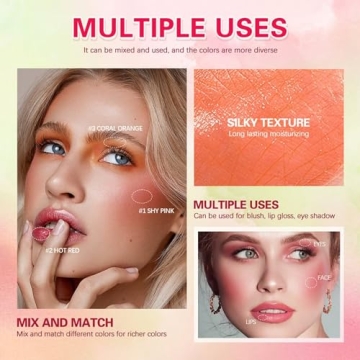 Versatile Multi-Use Makeup Blush Stick for All Occasions