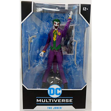 McFarlane Toys DC Multiverse The Joker: DC Rebirth 7" Action Figure, Multicolor (15132-9)
