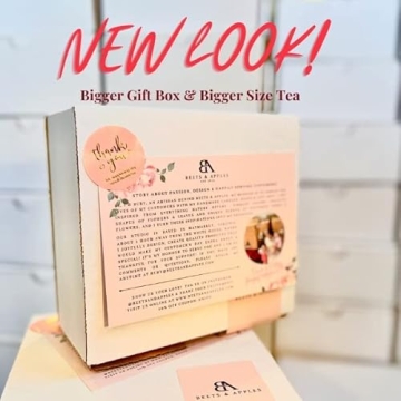 Happy Birthday Gift Set - Natural Spa Basket for Women