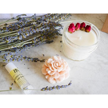 Happy Birthday Gift Set - Natural Spa Basket for Women