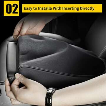 AOMSAZTO Console Cover for 2013-2018 Nissan Altima