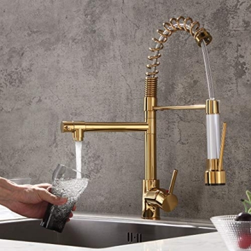 Stylish JinYuZe Kitchen Faucet with Pull-Out Sprayer