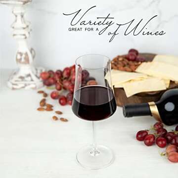 Elegant BENETI Crystal Wine Glasses Set | Perfect Gift