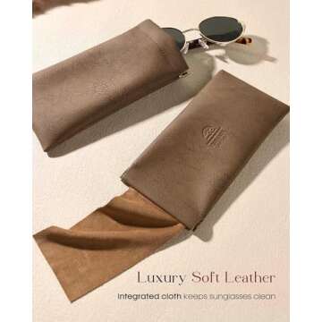 FURTALK Retro Oval Sunglasses Womens UV400 Protection Sun Glasses Plastic Frame Sunnies Shades FT8219 (Green/Tortoise)