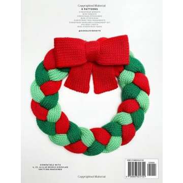 Knitting Machine Christmas Patterns: 8 Patterns for 4, 22, 46 and 48 Needle Circular Knitting Machin...