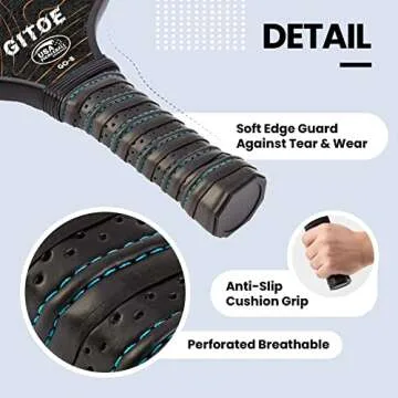 GITOE Lightweight Pickleball Paddles Set - USAPA Approved