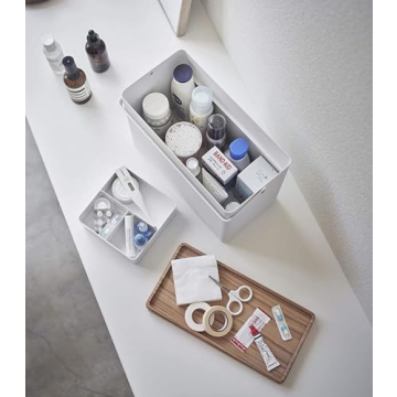 Yamazaki First Aid Box - Modern Steel and Wood Organizer