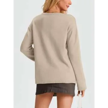 Stylish LILLUSORY Women's Tie Front Cardigan Sweater