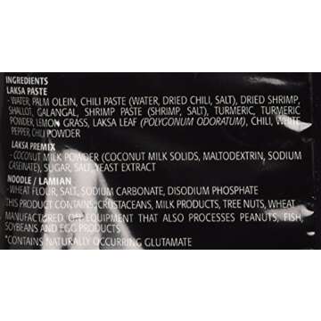 Prima Taste Laksa La Mian, 185g, (Pack of 12)