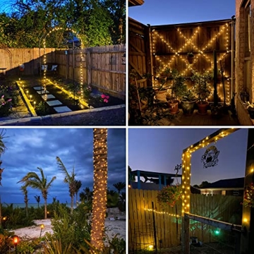 BHCLIGHT Solar String Lights Outdoor 80FT 200 LED