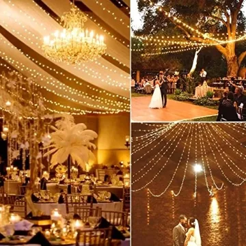 BHCLIGHT Solar String Lights Outdoor 80FT 200 LED