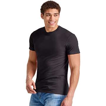 Hanes Comfortblend Lightweight Crewneck T-Shirts for Men