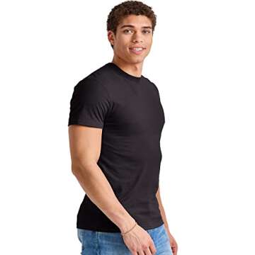 Hanes Comfortblend Lightweight Crewneck T-Shirts for Men