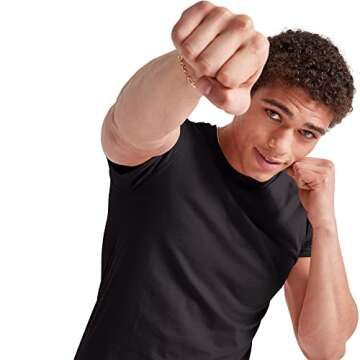 Hanes Comfortblend Lightweight Crewneck T-Shirts for Men