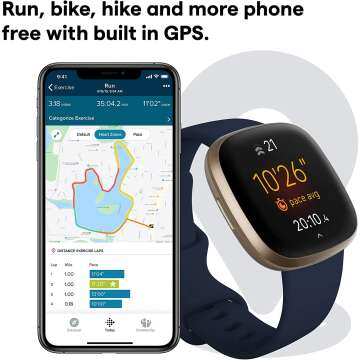 Fitbit Versa 3 Smartwatch with GPS and Heart Rate Monitor