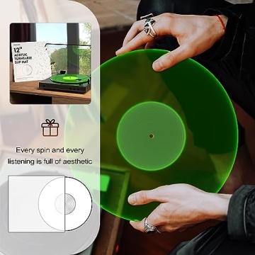 Acrylic Turntable Slipmat for Enhanced Sound Quality