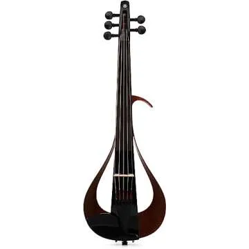 Yamaha Electric Violin-YEV105BL-Black-5 String, Black (YEV105BL)