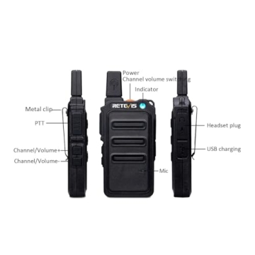 Retevis RT19 Walkie Talkies for Outdoor Adventures