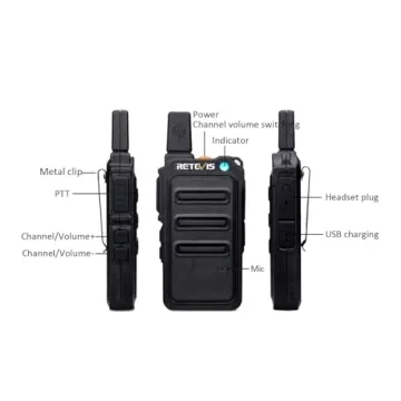 Retevis RT19 Walkie Talkies for Outdoor Adventures