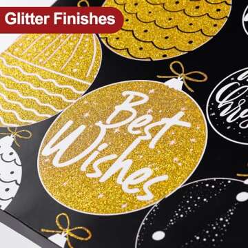 Christmas Gift Bags-12PCS Christmas Paper Bags Bulk Assorted Sizes, Christmas Tote Bags with Handle,...