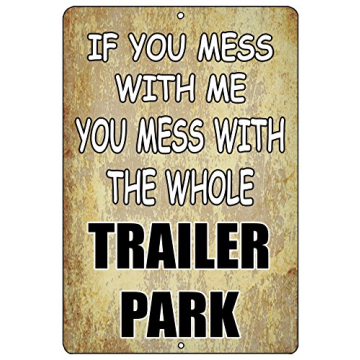 Funny Novelty Metal Sign - Sarcastic Gift for All Occasions