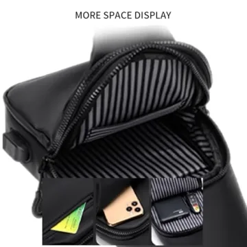 NEWSEE Lightweight Sling Bag Waterproof Crossbody Backpack