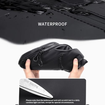 NEWSEE Lightweight Sling Bag Waterproof Crossbody Backpack