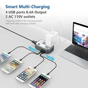 FOVAL Power Step Down 220V to 110V Voltage Converter International Travel Adapter for Hair Straightener/Curling Iron Including US/AU/EU/UK/India Universal Plug Adapter