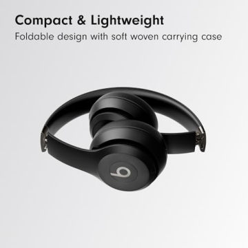 Beats Solo 4 Wireless Headphones in Matte Black
