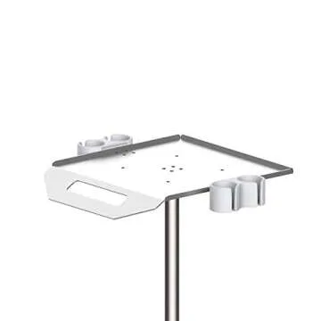 Adjustable Height Mobile Cart for Ultrasound Imaging System