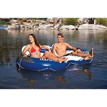 Intex River Run II Water Tubes with Cooler and Cupholders