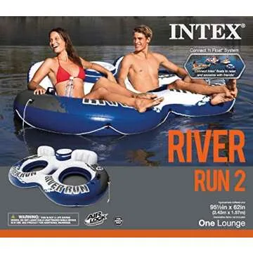 Intex River Run II Water Tubes with Cooler and Cupholders