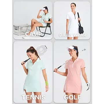 Hiverlay Tennis Golf Dress for Women Athletic Style